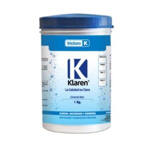 Tricloro tableta 3" Klaren 1Kg
